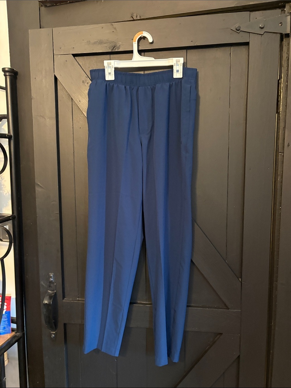 DSG Blue Elastic Waist Straight-Leg Jogger Pants